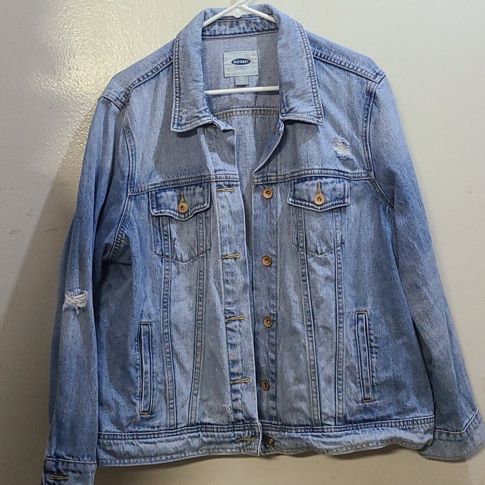 Old Navy Jean Jacket Size XXL